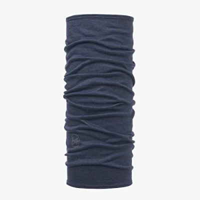 Afbeelding van Buff Merino lichtgewicht multifunctionele doek kinderen SOLID DENIM, blauw