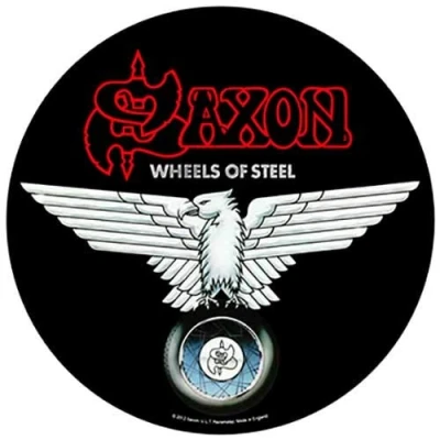 Afbeelding van Saxon Wheels Of Steel Rugpatch Multicolours