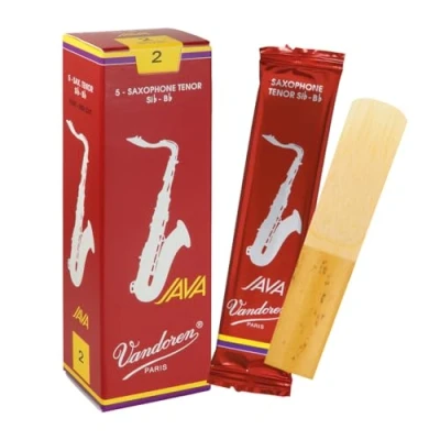 Afbeelding van Vandoren Tenor saxofoon JAVA Red Rieten 5 Stuks Verpakking Dikte 2.0