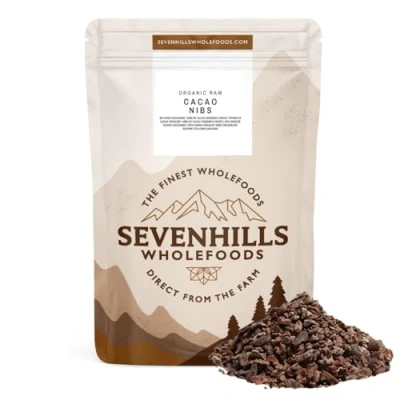 Afbeelding van Sevenhills Wholefoods Bio Cacaoboonstukjes 1kg