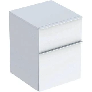 Afbeelding van Geberit iCon zijkast met 2 laden, wit mat / 450 x 600 476
