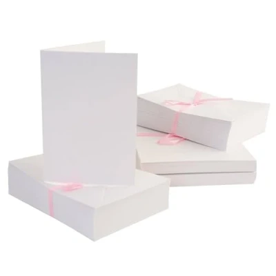 Afbeelding van Anita&#039;s 100 x A6 Blanco Kaarten &amp; Enveloppen Wit, ANT 1511000