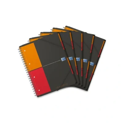 Afbeelding van Oxford INTERNATIONAL organiserbook, 160 bladzijden, ft A4+, geruit 5 mm stuks