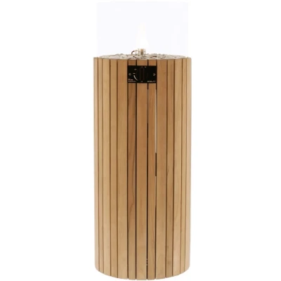 Afbeelding van Cosiscoop Pillar L gaslantaarn Ø36cm (h:106cm) tuinaccessoire