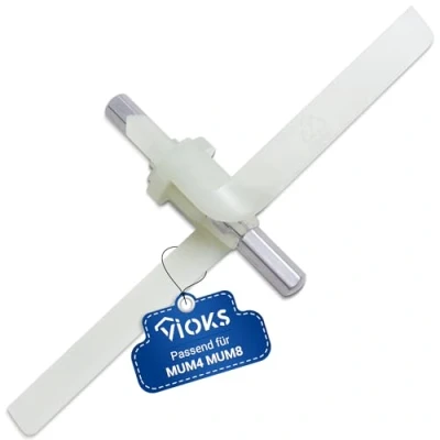 Afbeelding van VIOKS Meehouder voor doorloopsnijmachine vervanging Bosch 00091027 MUM4 MUM8 MUZ8DS1 MUZ4DS2 MUZ4DS3 091027 Cookit vleugel keukenmachine reserveonderdelen