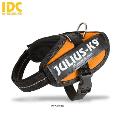 Afbeelding van Julius K9 IDC®High Visibility Powertuig, XS Mini Mini, UV oranje