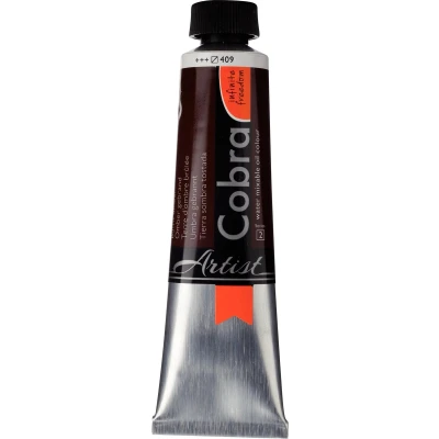 Afbeelding van Olieverf #409 Omber Gebrand Cobra Artitst 40ml