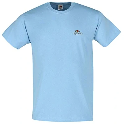 Afbeelding van Fruit of the Loom T shirt voor heren, blauw, XL