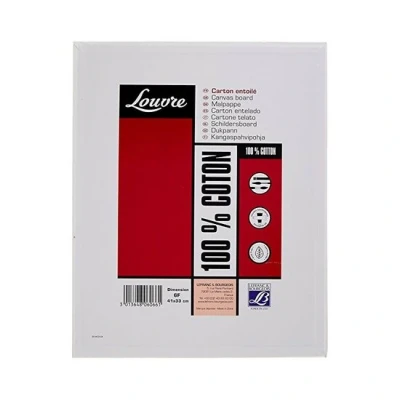 Afbeelding van Louvre Canvas Board 40x40