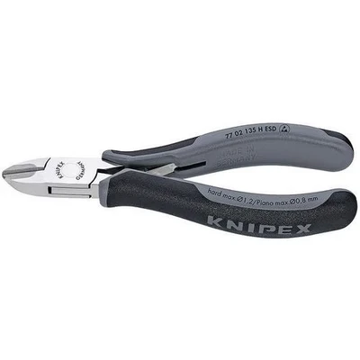 Afbeelding van Knipex zijsnijtang 7702 135 h esd 77 02