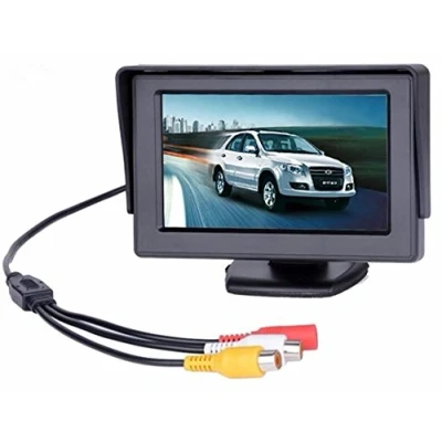 Afbeelding van BW 4.3 &quot;TFT LCD Auto Monitor Reverse Parking met LED Backlight Display voor Achteruitrijcamera DVD