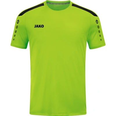 Afbeelding van JAKO Fussball Teamsport Power Sport Tshirt, Heren, Maat: Small, Gruenschwarznull