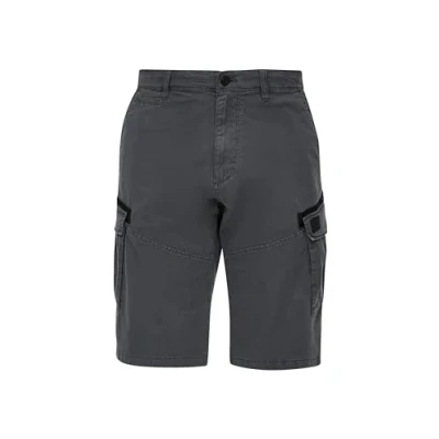 Afbeelding van s.Oliver Bermuda Shorts, Heren, Maat: 31, Schiefergrau