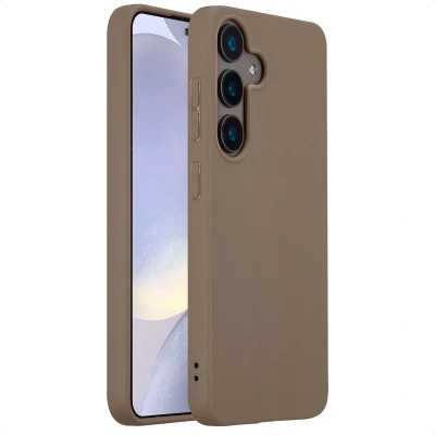 Afbeelding van imoshion Hoesje Geschikt voor Samsung Galaxy S24 Color Backcover Bruin