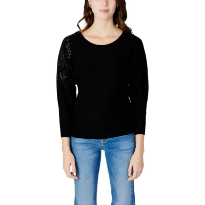 Afbeelding van Gebreide Kleding Met Lange Mouwen En Ronde Hals