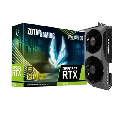 Afbeelding van Zotac Gaming GeForce RTX 3070 Twin Edge OC LHR NVIDIA 8 GB GDDR6, ZT A30700H 10PLHR