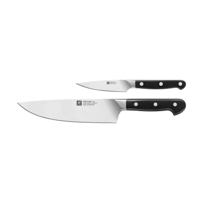 Afbeelding van ZWILLING Pro 2 delige messenset Zwart