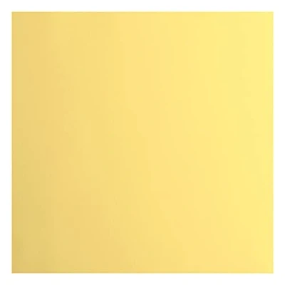 Afbeelding van Vaessen Creative Florence Cardstock papier, geel, 216 gram/m², vierkant, 30,5 x cm, 20 stuks, glad, voor scrapbooking, kaarten maken, ponsen en ander papierknutselwerk