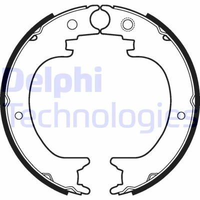 Afbeelding van Delphi Diesel Remschoen set LS2121