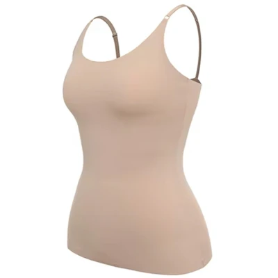Afbeelding van ATTREZZO® Corrigerend hemd Dames Beige Maat L Shapeware