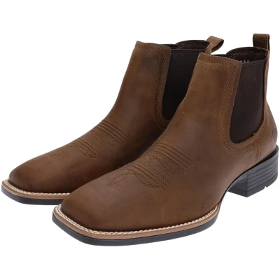 Afbeelding van ARIAT Men&#039;s Booker Ultra Western Boot Distressed Tan
