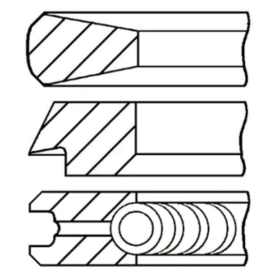 Afbeelding van GOETZE ENGINE 08 431100 00 Zuigerveer 115