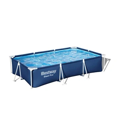 Afbeelding van Steel Pro Rechthoekig Bovengronds Zwembad Set 3,00 m x 2,01 66 cm