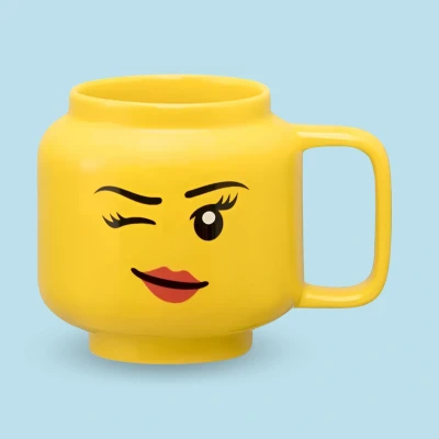 Afbeelding van Room Copenhagen LEGO keramische mok Gek, klein