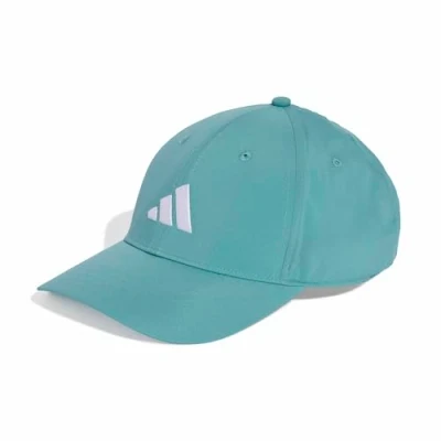 Afbeelding van adidas Uniseks Volwassen BBALL CAP LT EMB NEW LOGO, powder teal/white, M