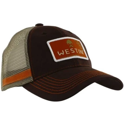 Afbeelding van Westin Hillbilly Trucker Cap Grizzly Brown Vispet