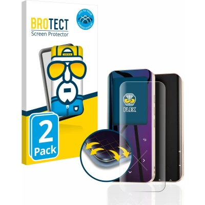 Afbeelding van BROTECT Screenprotector voor AGPtek A09X Folie Beschermfolie transparant volledig dekking (2 Stuks)