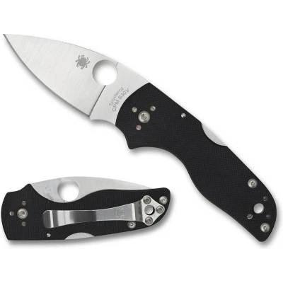 Afbeelding van Spyderco Zakmes Lil Native Mid Black CPM S30V PE