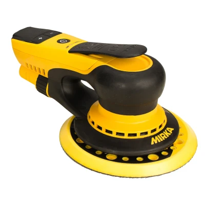 Afbeelding van Mirka DEROS II 650 Excentrische Schuurmachine met Afzuiging voor Ø 150mm Schuurpapier / 5.0mm Slag Vlakschuurmachine stofvrij schuren van hout, gipsplaat en metaal MID6504044