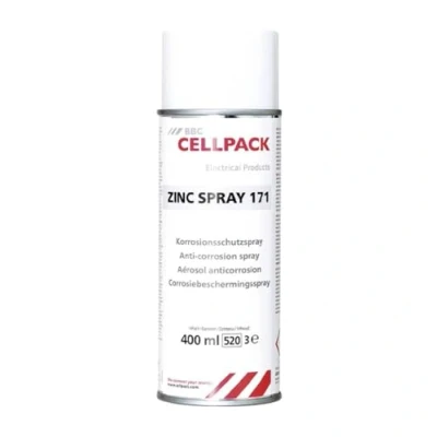 Afbeelding van CELP spray spuitbus, grijs, zink, inzetbereik univ, 400ml