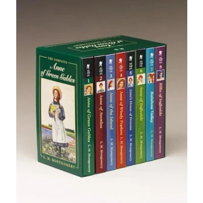 Afbeelding van Anne of Green Gables, Complete 8 Book Box Set: Gables; the Island; Avonlea; Windy Poplar; Anne&#039;s House ... Rainbow Valley; Rilla Ingleside: 1