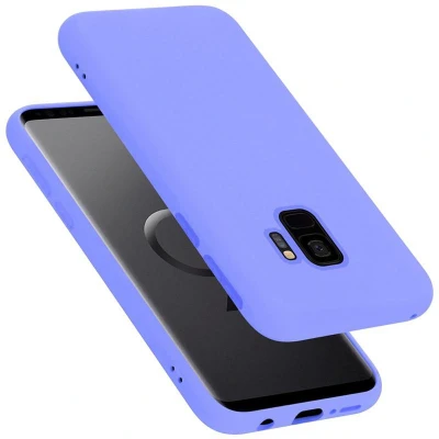 Afbeelding van Cadorabo Hoesje geschikt voor Samsung Galaxy S9 Case in LIQUID LICHT PAARS Beschermhoes TPU silicone Cover