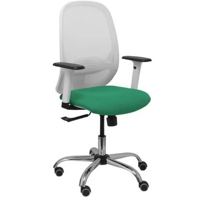 Afbeelding van Bureaustoel P&amp;C 354CRRP Wit Groen