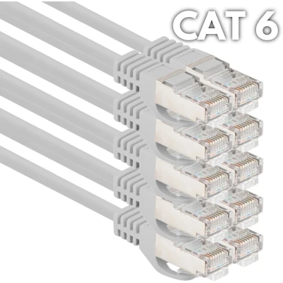 Afbeelding van PATCHCORD CAT.6 FTP, Ethernetkabel FLUKE PASSED LANBERG