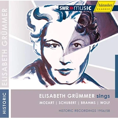 Afbeelding van Elisabeth Gr??Mmer Sings Mozart, Schubert, Brahms