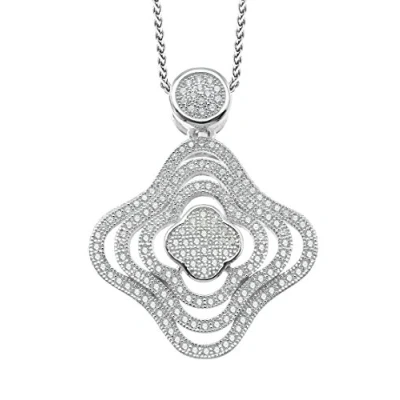 Afbeelding van Orphelia ZH 7247 CHAIN WITH PENDANT ZIRCONIUM 925 silver cubic zirkonia 45 cm