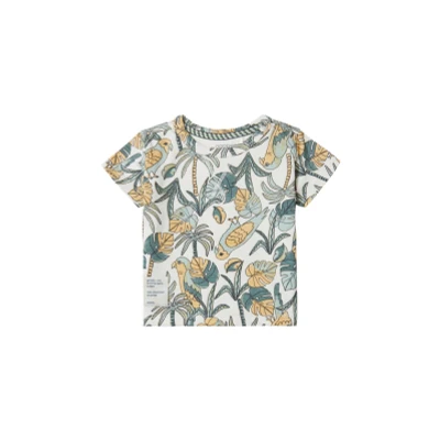 Afbeelding van Noppies Jongen T shirt Banning Whitecap Gray 56