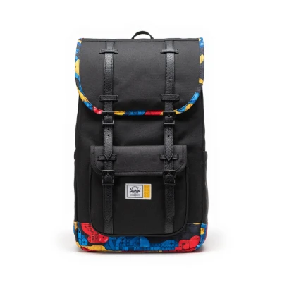Afbeelding van Herschel Supply Co. LEGO Little America Backpack abstract bricks