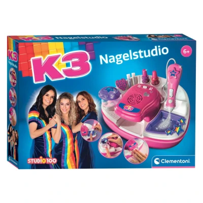 Afbeelding van Clementoni Kleuren &amp; Knutselen, K3 Nagelstudio, 6 10 jaar 56147