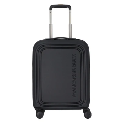 Afbeelding van Mandarina Duck LOGO Expandable Cabin Trolley Reistas, Maat: One Size, Black