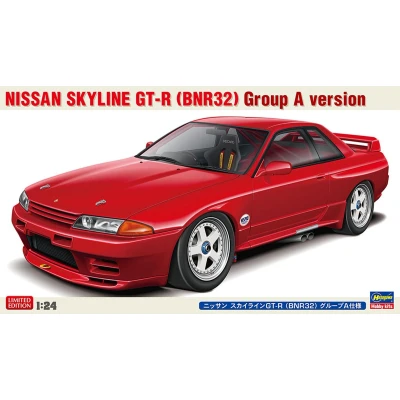 Afbeelding van 1:24 Hasegawa 20735 Nissan Skyline GT R BNR32 Groep A Versie Auto Plastic Modelbouwpakket