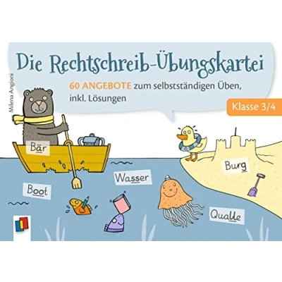 Afbeelding van Die Rechtschreib Übungskartei Klasse 3/4