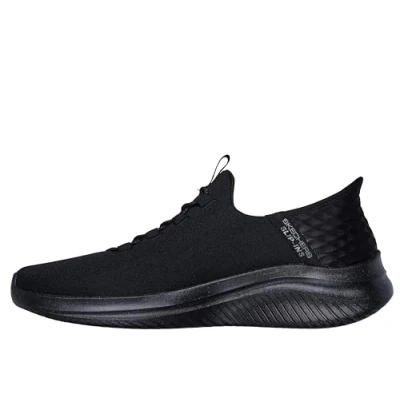 Afbeelding van Skechers Heren 232452 BBK Sneaker, Zwarte Mesh Trim, 45.5 EU