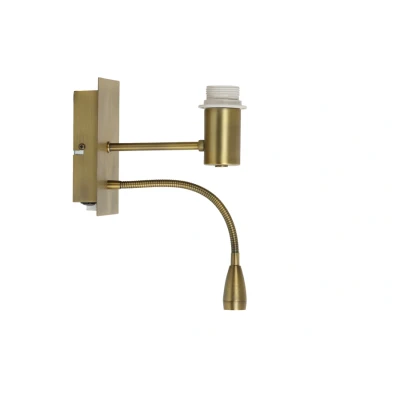 Afbeelding van Light &amp; Living Wandlamp+ledflex REGINA 20x11x35cm Brons
