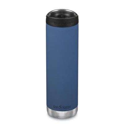 Afbeelding van Klean Kanteen TKWide thermosfles met koffiedop 592 ml donkerblauw