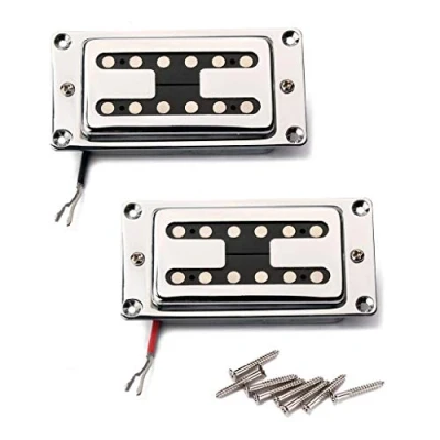 Afbeelding van Alnicov 2 STKS Gitaar Verzegelde Humbucker Pickups Pick ups Dual Coil voor LP Elektrische Gitaren met Montage Schroeven